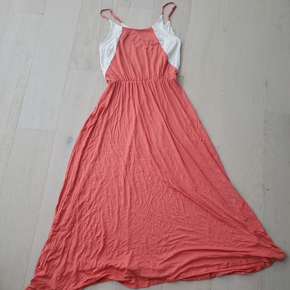 Made in 🇺🇸 EUC color block maxi dress - Picture 1 of 6